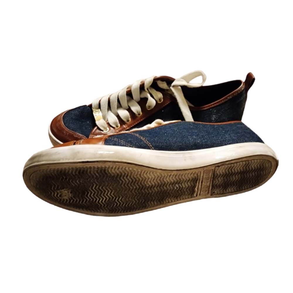 G by Guess Denim Sneakers Size 9.5 - Picture 3 of 3